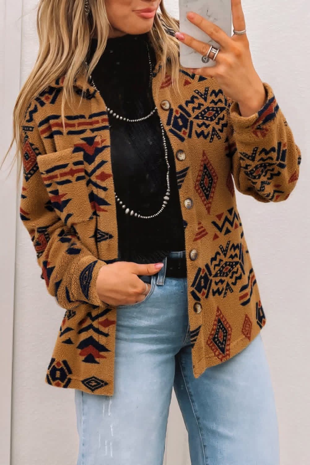 Aztec Fleece Jacket