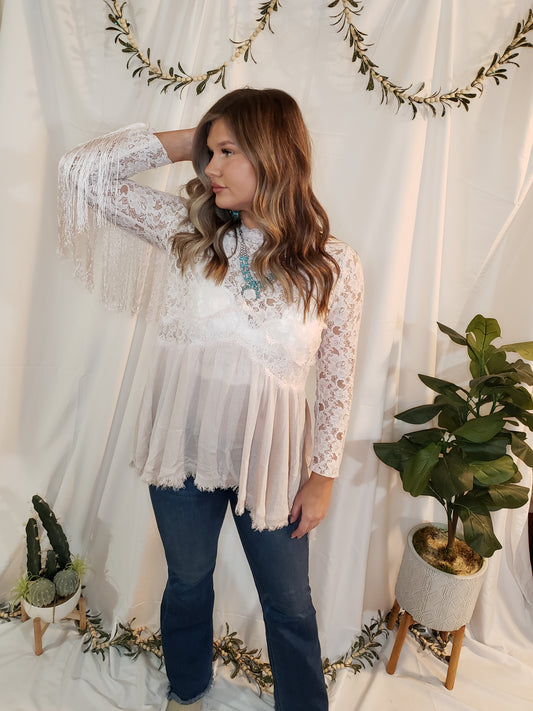 Boho Fringe Shirt